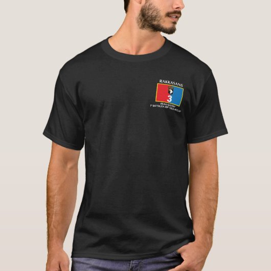 B' BTRY 3rd BN 320th Field Artillery Unit T - Shir T-Shirt (Vorderseite)