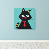 B-CAT LEINWANDDRUCK (Insitu (Holzboden))