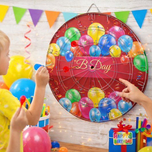 "B Day" Dartscheibe