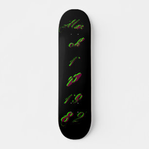 "B-Day" März 10 1982 - Skateboard - Anpassbar