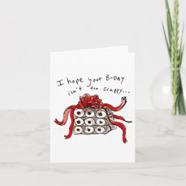 B-Day Roll | Quarantine Birthday Card COVID-19 Karte