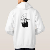 B Der Hundehund Hoodie (Rückseite)