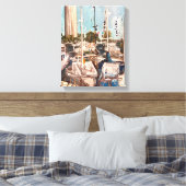 B Dock, in die Bucht legen Leinwanddruck (Insitu (Schlafzimmer))