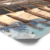 B Dock, in die Bucht legen Poster (Ecke)