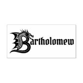 B-Drache Personalisierter Stempel (Prägung)