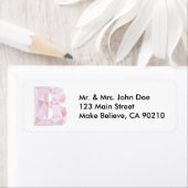 B - Dreiecke mit niedrigem Poly - neutralrosa, Lil (Insitu)