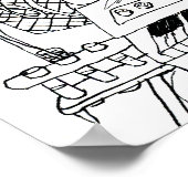 B.E.S. & Radio Chemist Poster (Ecke)