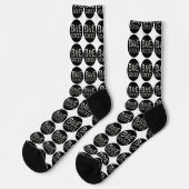 B&E Socken Bold & Elaborate Design 0048158 (Linkes Detail)