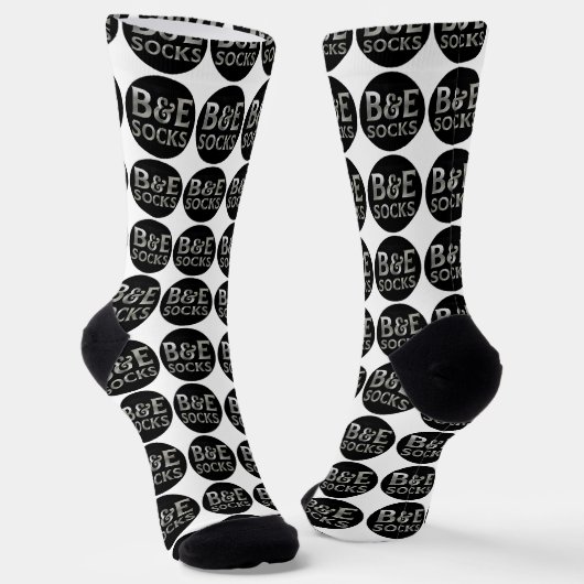B&E Socken Bold & Elaborate Design 0048158 (Gewinkelt)