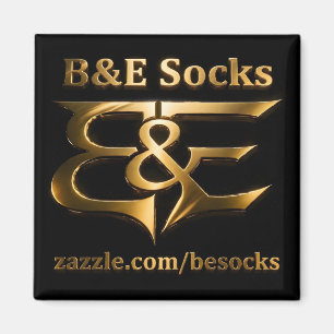B&E Socken Bold & Elaborate Design 0048173 Magnet