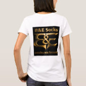 B&E Socken Bold & Elaborate Design 0048173 T-Shirt (Rückseite)