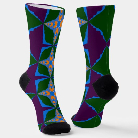 B&E Socken Bold & Elaborate Design 0048178 (Gewinkelt)