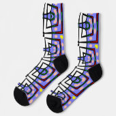 B&E Socken Bold & Elaborate Design 0048181 (Linkes Detail)
