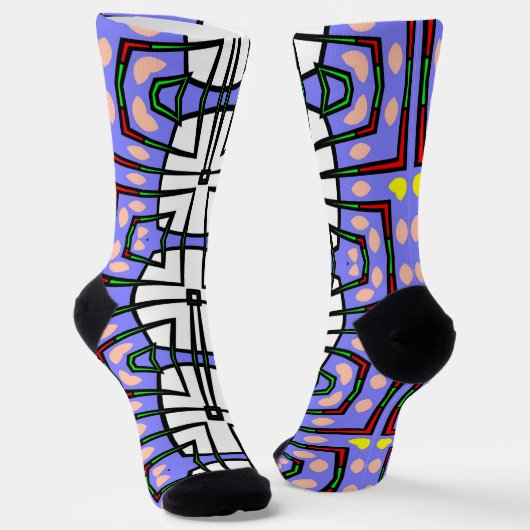B&E Socken Bold & Elaborate Design 0048181 (Gewinkelt)