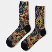 B&E Socken Bold & Elaborate Design 0048184 (Linkes Detail)
