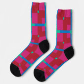 B&E Socken Bold & Elaborate Design 0048187 (Linkes Detail)