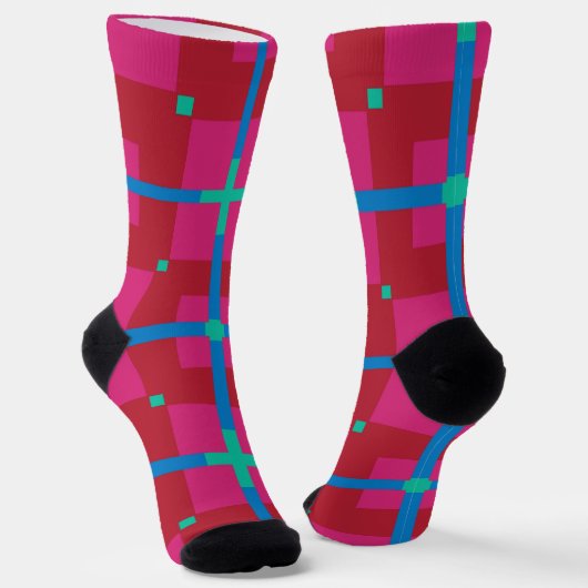 B&E Socken Bold & Elaborate Design 0048187 (Gewinkelt)