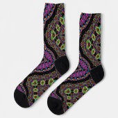 B&E Socken Bold & Elaborate Design 0048196 (Linkes Detail)