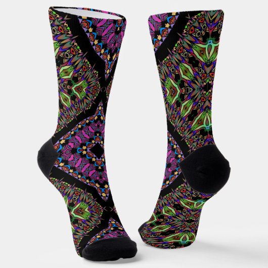 B&E Socken Bold & Elaborate Design 0048196 (Gewinkelt)
