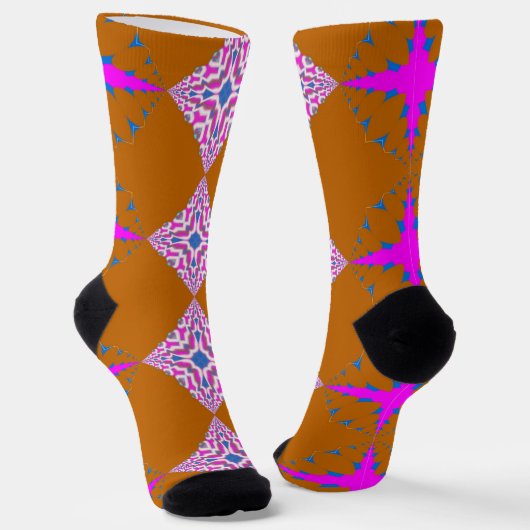 B&E Socken Bold & Elaborate Design 0048204 (Gewinkelt)
