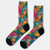 B&E Socken Bold & Elaborate Design 0048972 (Linkes Detail)