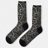 B&E Socken Bold & Elaborate Design 0049549-B&E (Linkes Detail)
