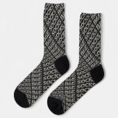 B&E Socken Bold & Elaborate Design 0049556 (Linkes Detail)