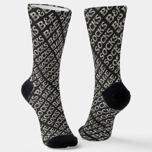 B&E Socken Bold & Elaborate Design 0049556 (Gewinkelt)