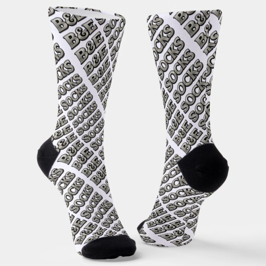 B&E Socken Bold & Elaborate Design 0049556-2 (Gewinkelt)