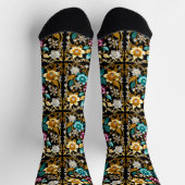 B&E Socken Kühnes und Elaborates Design 002225 (Oben)