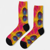 B&E Socken Kühnes und Elaboriertes Design 001823 (Linkes Detail)