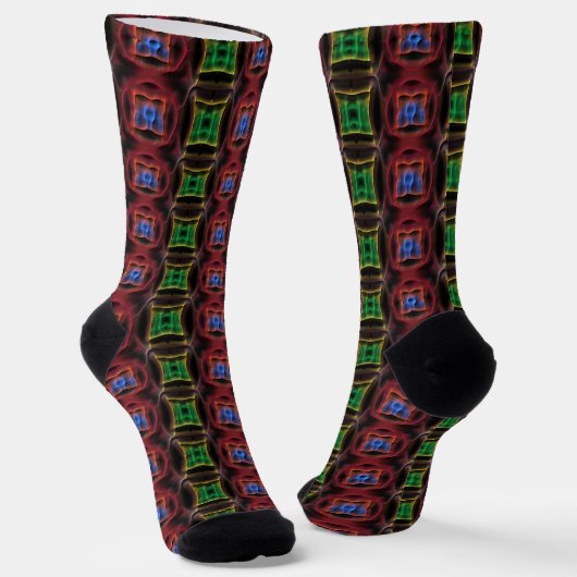 B&E Socken Kühnes und Elaboriertes Design 001840 (Gewinkelt)
