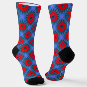 B&E Socken Kühnes und Elaboriertes Design 001844