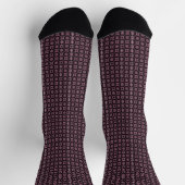 B&E Socken Kühnes und Elaboriertes Design 001847 (Oben)
