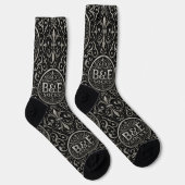 B&E Socken Kühnes und Elaboriertes Design 001864 (Rechts)