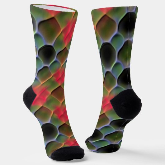 B&E Socken Kühnes und Elaboriertes Design 001866 (Gewinkelt)