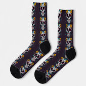 B&E Socken Kühnes und Elaboriertes Design 001901 (Linkes Detail)