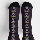 B&E Socken Kühnes und Elaboriertes Design 001901 (Oben)