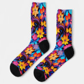 B&E Socken Kühnes und Elaboriertes Design 001931 (Linkes Detail)
