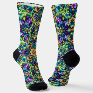 B&E Socken Kühnes und Elaboriertes Design 001936
