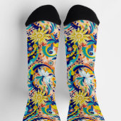 B&E Socken Kühnes und Elaboriertes Design 001941 (Oben)