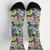 B&E Socken Kühnes und Elaboriertes Design 001942 (Oben)