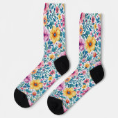 B&E Socken Kühnes und Elaboriertes Design 001958 (Linkes Detail)