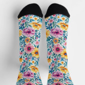 B&E Socken Kühnes und Elaboriertes Design 001958 (Oben)