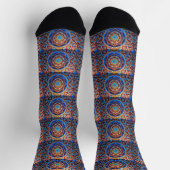 B&E Socken Kühnes und Elaboriertes Design 001998 (Oben)