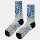 B&E Socken Kühnes und Elaboriertes Design 002000 (Linkes Detail)