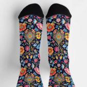B&E Socken Kühnes und Elaboriertes Design 002029 (Oben)