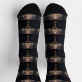 B&E Socken Kühnes und Elaboriertes Design 002124 (Oben)