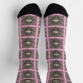 B&E Socken Kühnes und Elaboriertes Design 002124 (Oben)