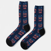 B&E Socken Kühnes und Elaboriertes Design 002159 (Linkes Detail)